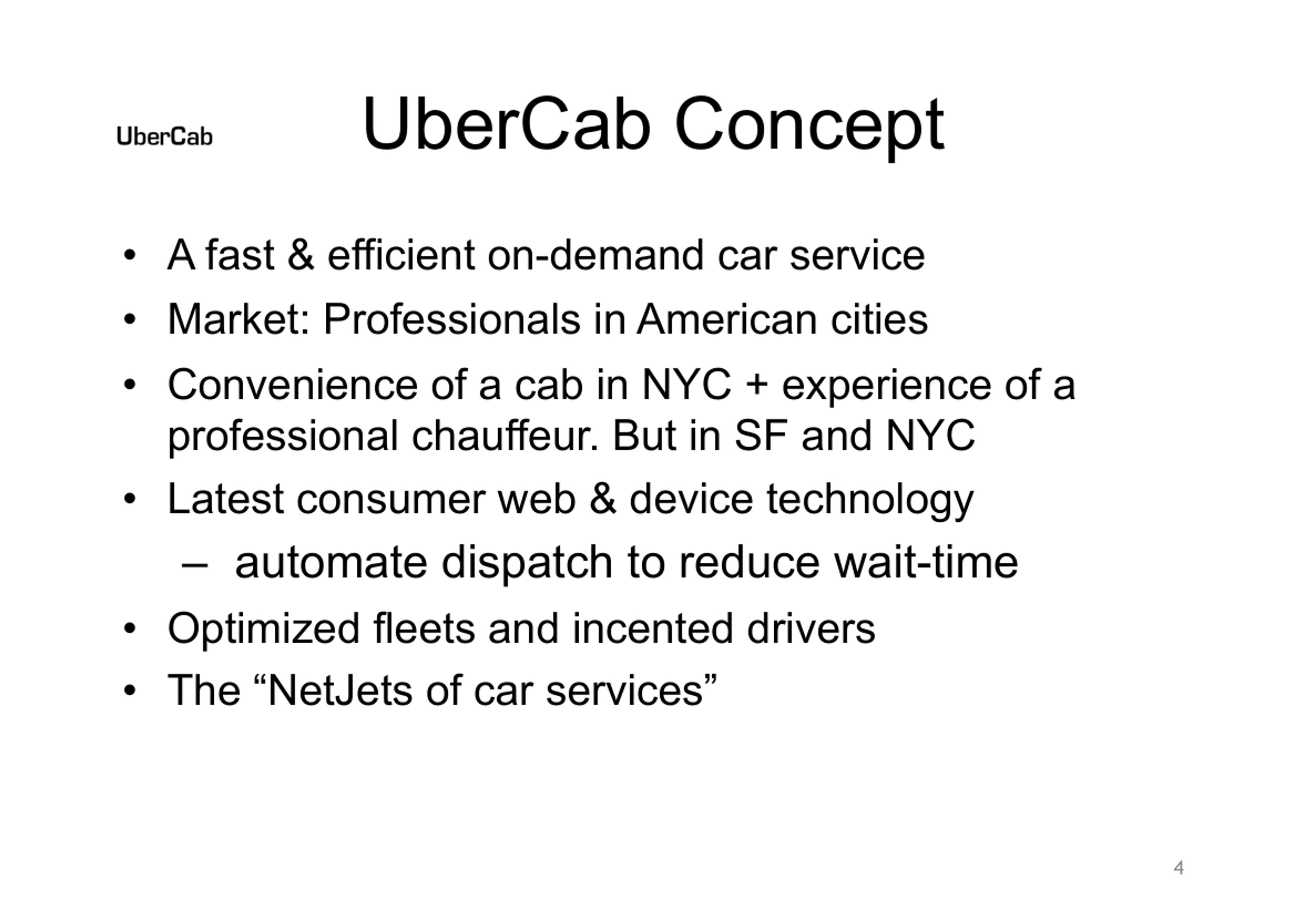 Uber Deck - Page #4 - Solution Slide