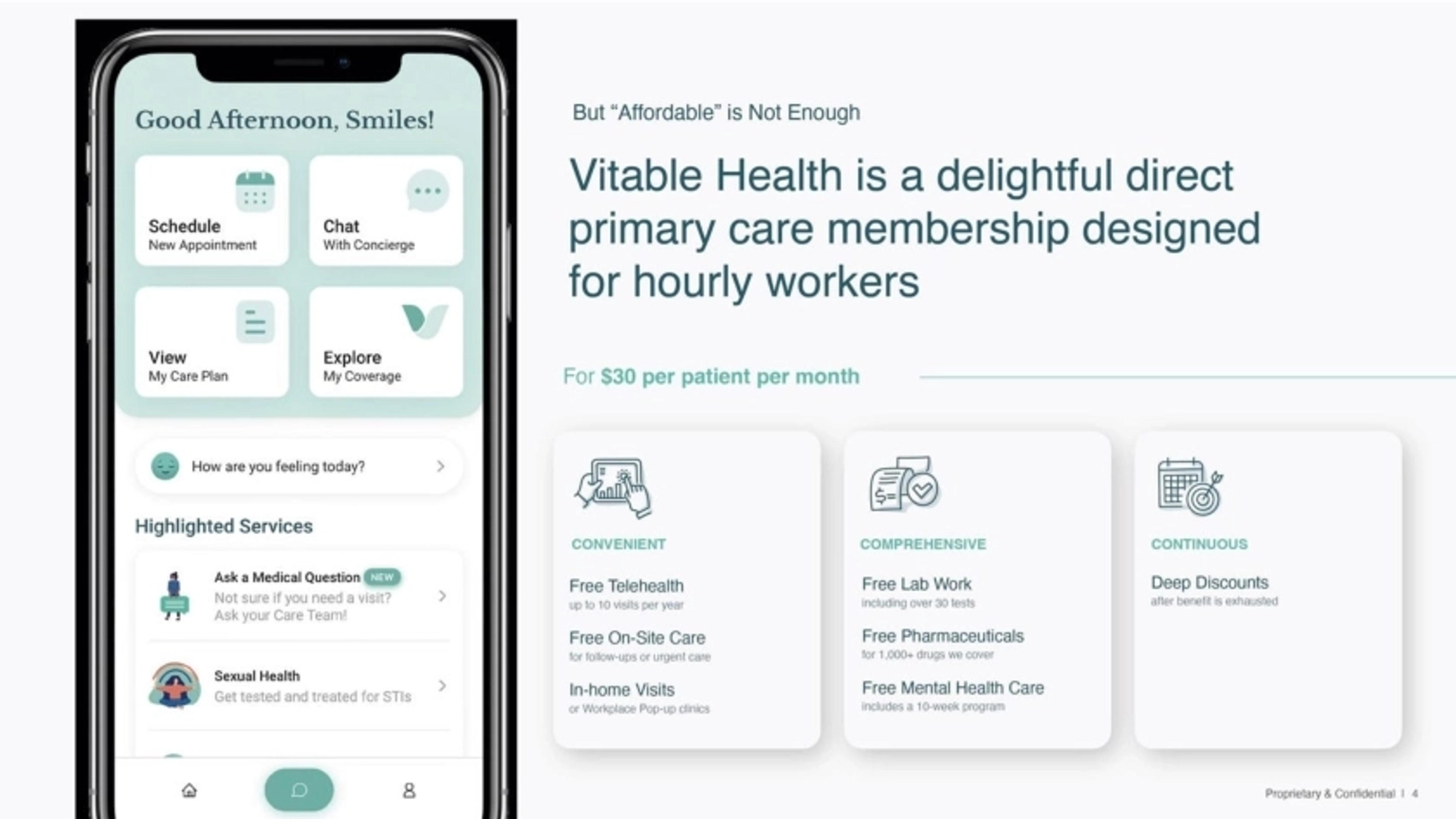 Vitable Deck - Page #4 - Solution Slide