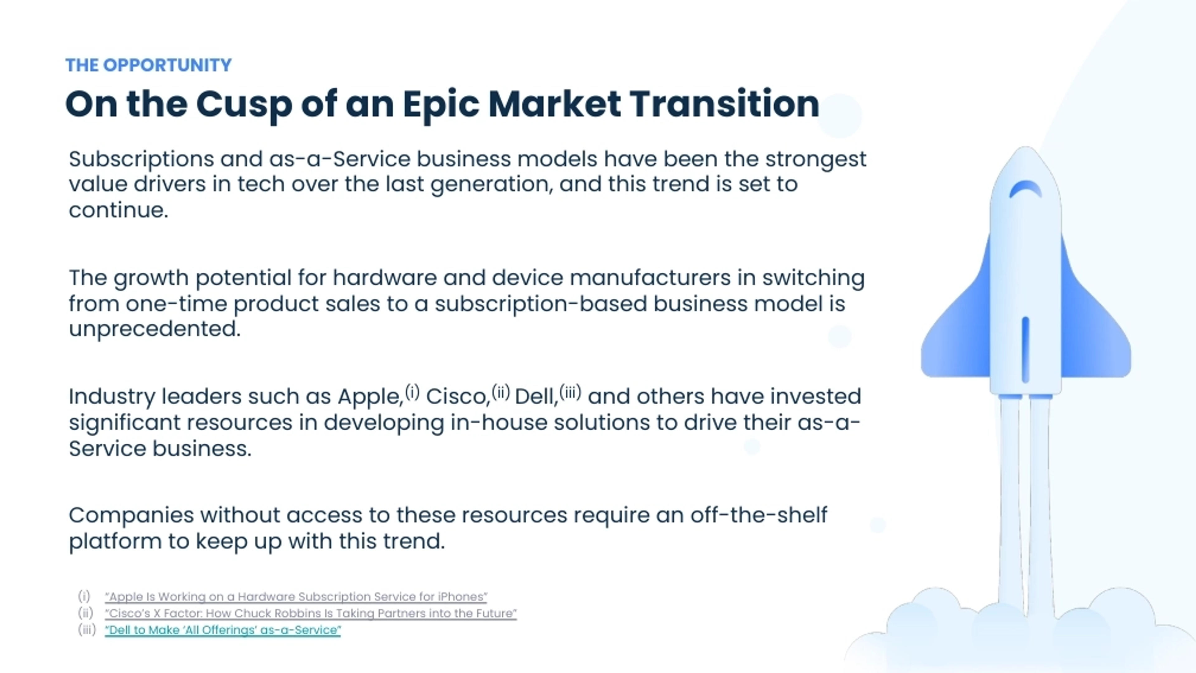 Xyte Deck - Page #5 - Why Now? Slide