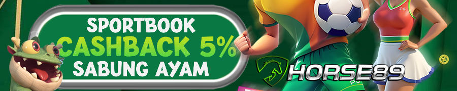 BONUS CASHBACK SPORTSBOOK & SABUNG AYAM 5%