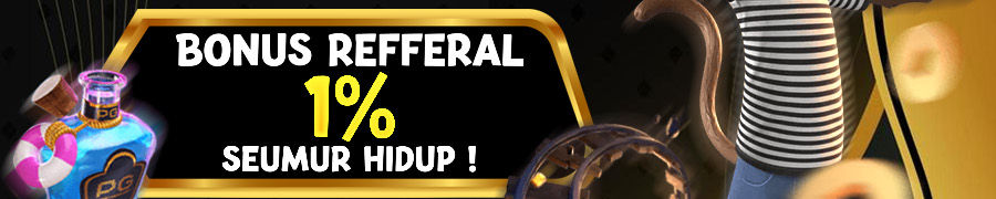 BONUS REFERRAL 1% SEUMUR HIDUP