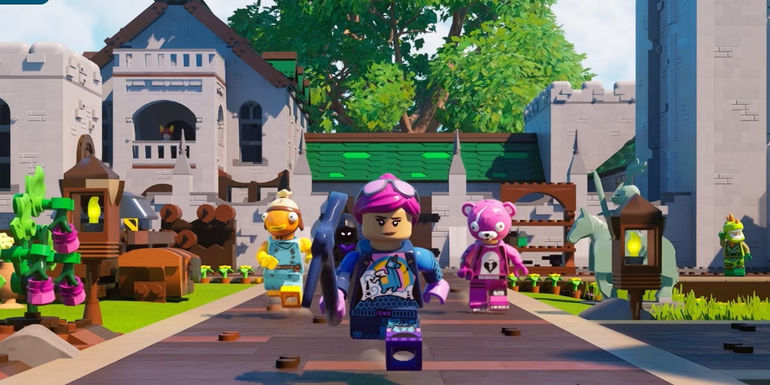 The Blocky Marvel: LEGO Fortnite Player Constructs Impressive City in Sandbox Mode