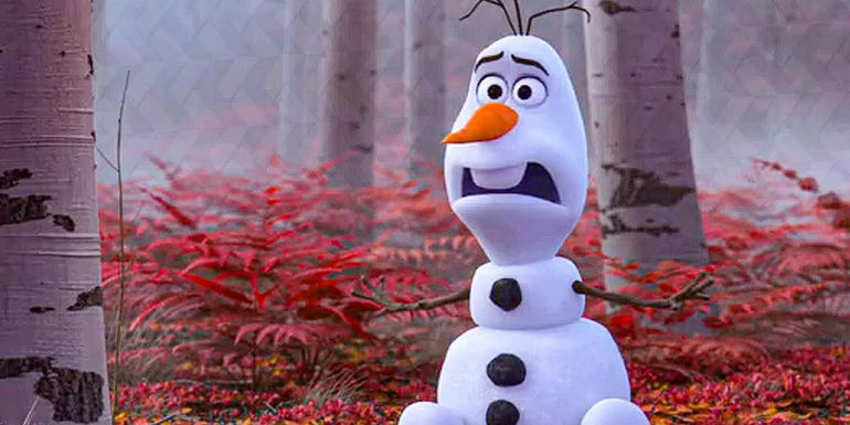 The Story Behind Olaf's "Samantha" Line in Frozen 2