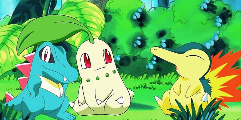 Pokemon Fan Creates Christmas Versions of Johto Starters