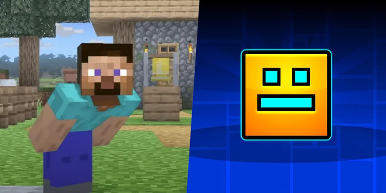 Talented Player Recreates Geometry Dash in Minecraft Using Redstone