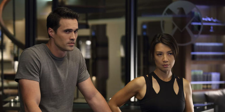 Grant Ward And Melinda May In Agents Of SHIELD Season 1