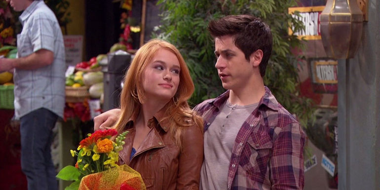 Rosie is looking at Justin in Wizards of Waverly Place