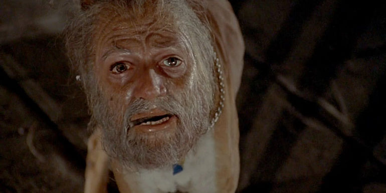 A dog with the face of a man in Invasion of the Body Snatchers