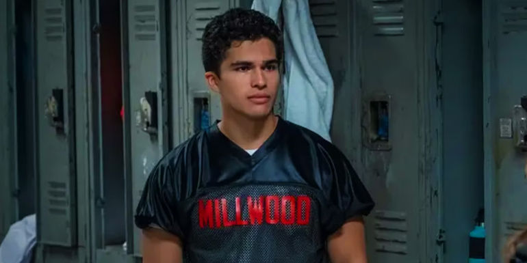 Alex Aiono in Hollywood jersey in Pretty Little Liars Original Sin