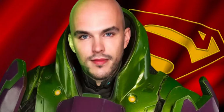 Custom image imagining Nicholas Hoult as Lex Luthor for DCU's Superman Legacy