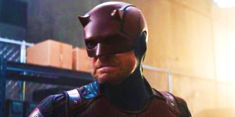 Daredevil during fight with Maya Lopez in Echo