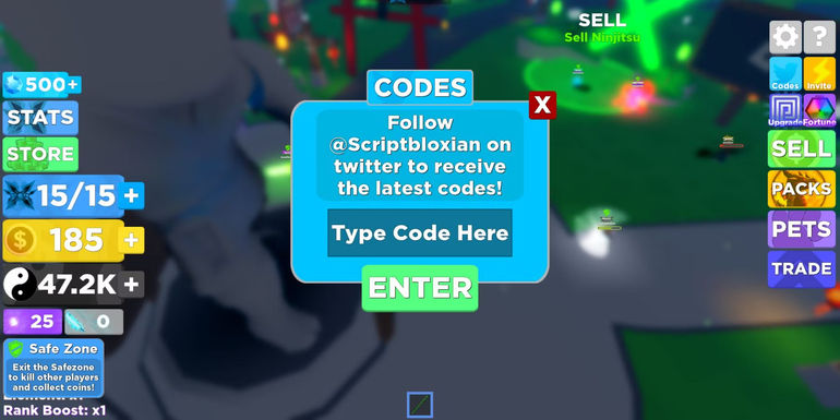 Roblox Ninja Legends Codes 3