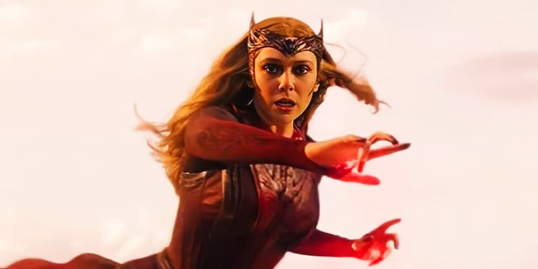 Scarlet Witch attacking Kamar-Taj in Doctor Strange in the Multiverse of Madness-1