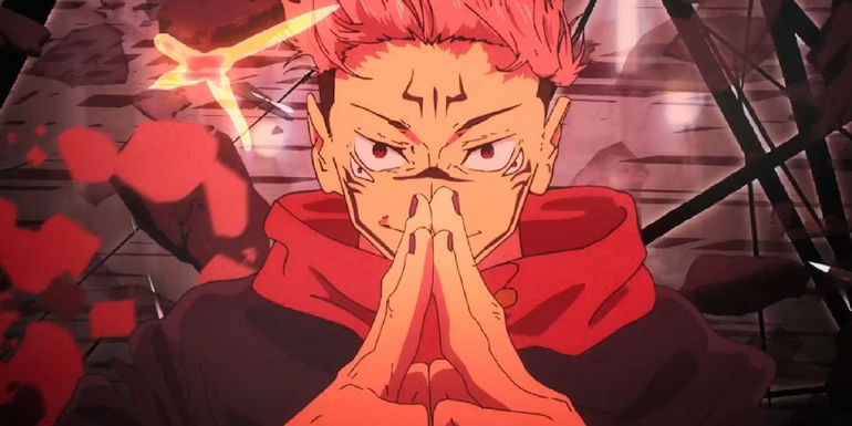 Sukuna uses his domain expansion in Jujutsu Kaisen