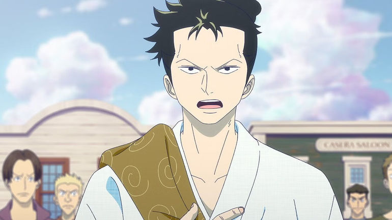 Ryuma in the anime adaptation (Image via E&H Production)