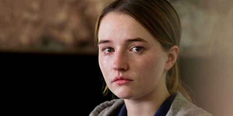 Kaitlyn Dever crying in Unbelievable Netflix series