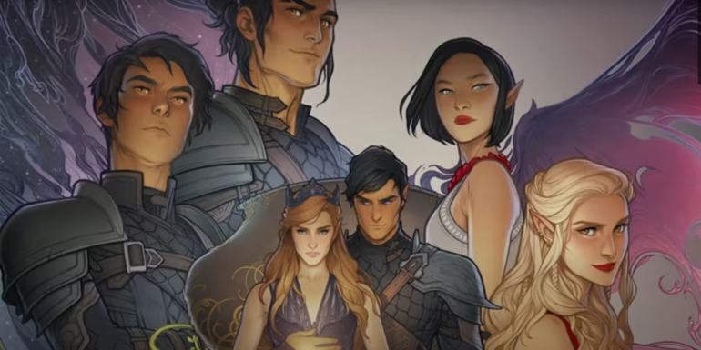 A court of thorns and roses characters based on an art by charlie bowater