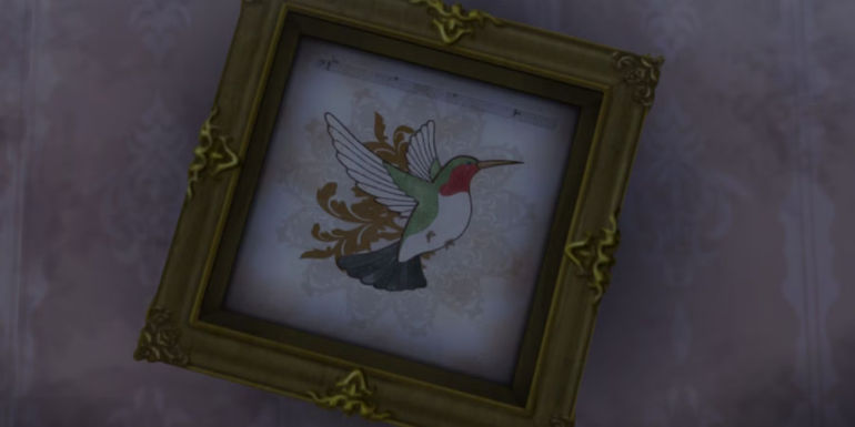 Another Code Recollection Crooked Hummingbird Painting