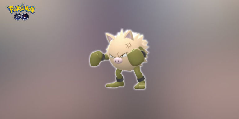Shiny Primeape in Pokemon GO