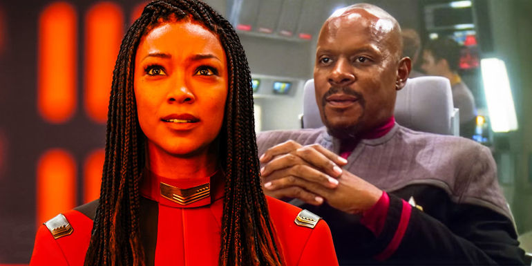 Star trek discovery captain burnham captain sisko
