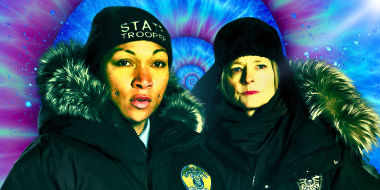 Kali Reis as Navarro and Jodi Foster as Danvers in True Detective: Night Country