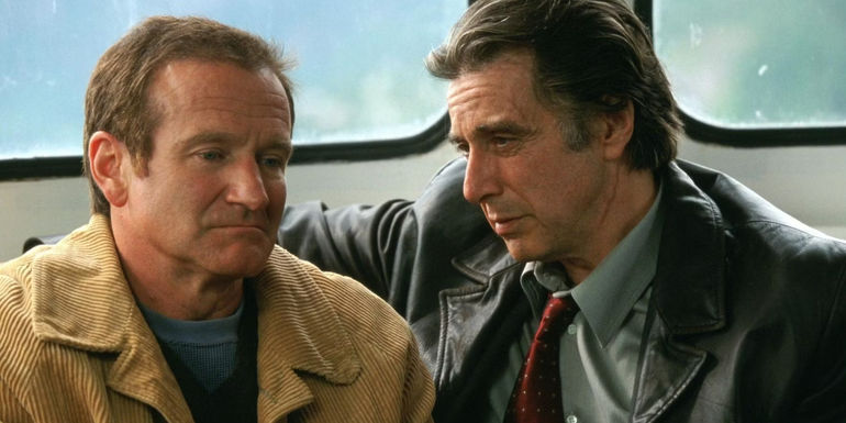 Insomnia Robin WIllaims and Al Pacino Will Dormer in Insomnia