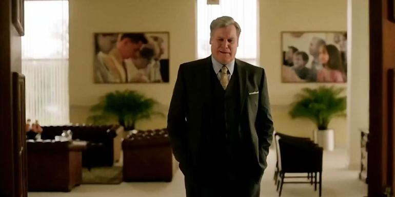 Billy Lee Tuttle in his office from True Detective season 1