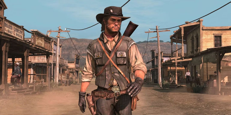 John Marston in Red Dead Redemption.