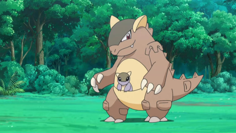 The Playful Paternal Version of Kangaskhan: A Fan-Made Creation