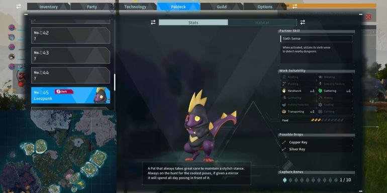 Palworld: Leezpunk location on the map