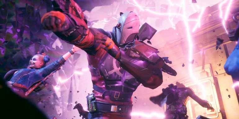 Suicide Squad Kill the Justice League Deadshot Purple Lightning