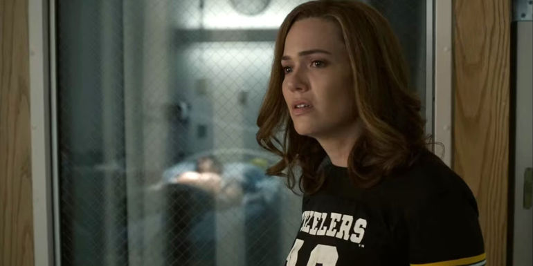 Rebecca sees Jack's dead body at the hospital in This Is Us season 2, episode 14.