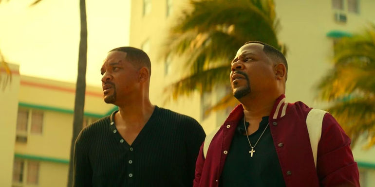 Will Smith as Mike Lowry and Martin Lawrence as Marcus Burnett in Bad Boys for Life.