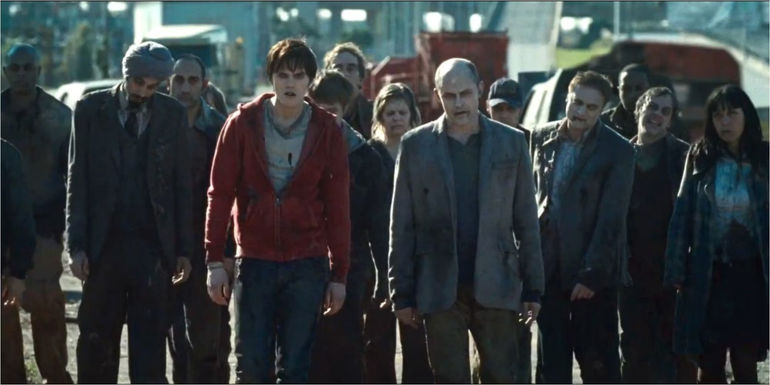 R and Other Zombies Gathering Together in Warm Bodies