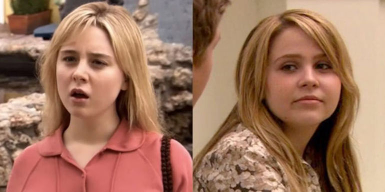 Alessandra Torresani and Mae Whitman in Arrested Development
