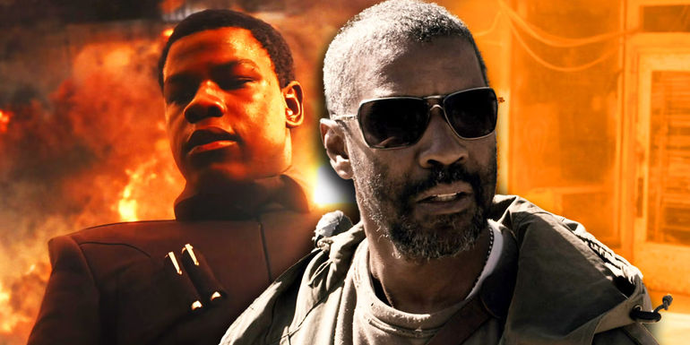 Denzel Washington in The Book of Eli and John Boyega in Star Wars.