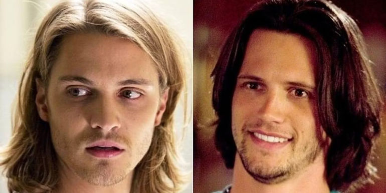 Luke Grimes and Nathan Parsons as James in True Blood