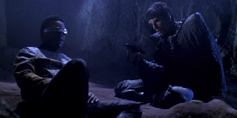 Star Trek TNG Enemy Geordi La Forge Romulan