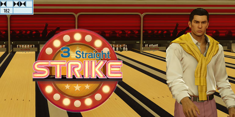 Bowling a Turkey in Yakuza 0