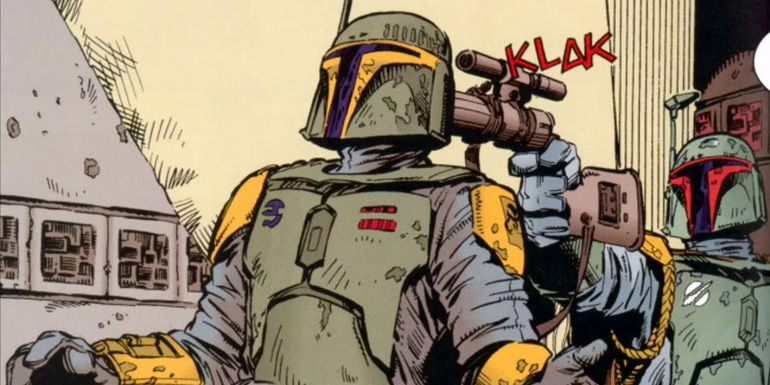 Boba Fett and Jodo Kast in Star Wars comics