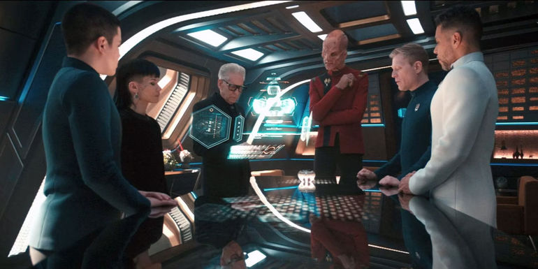 Zora meeting in Star Trek Discovery