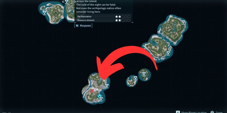 lunaris location palworld