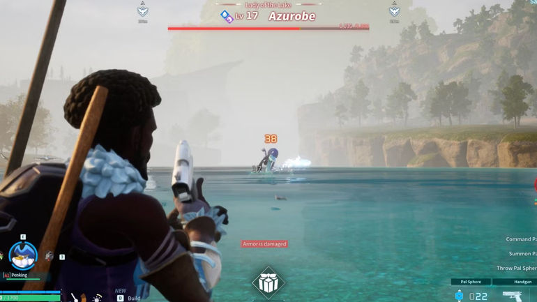 Conquering the Mighty Azurobe in Palworld