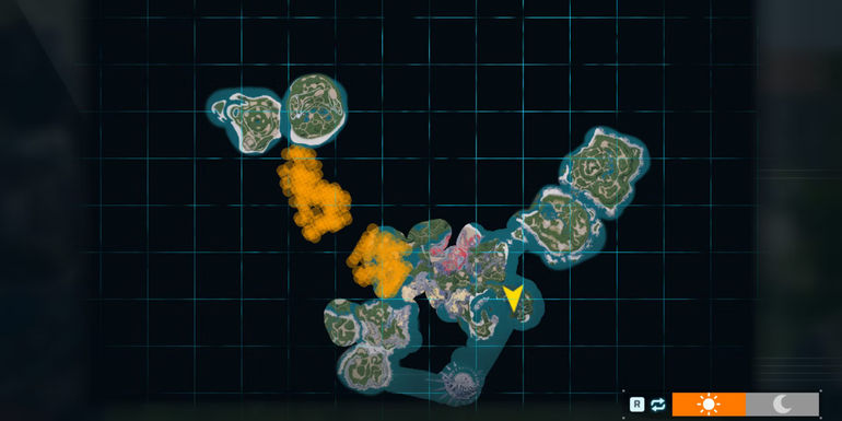 Broncherry habitat in Palworld