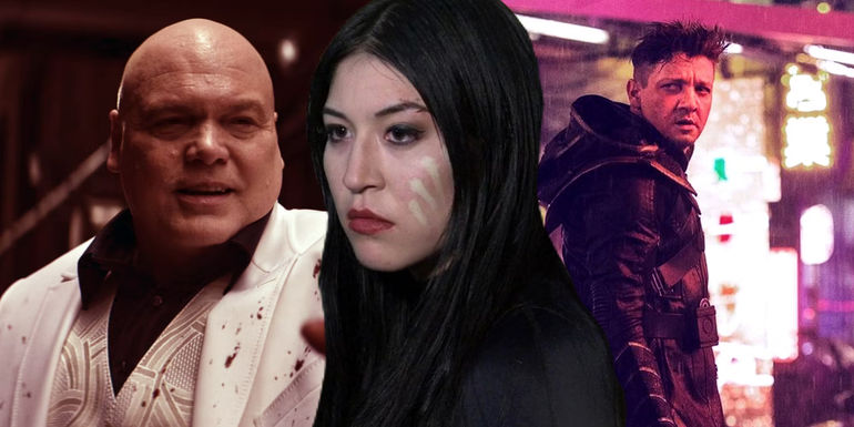 Echo with Hawkeye and Kingpin in the MCU