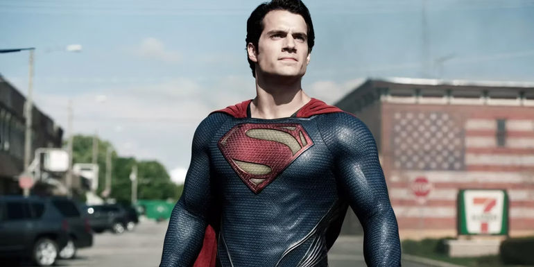 Henry Cavill as Superman in Man of Steel