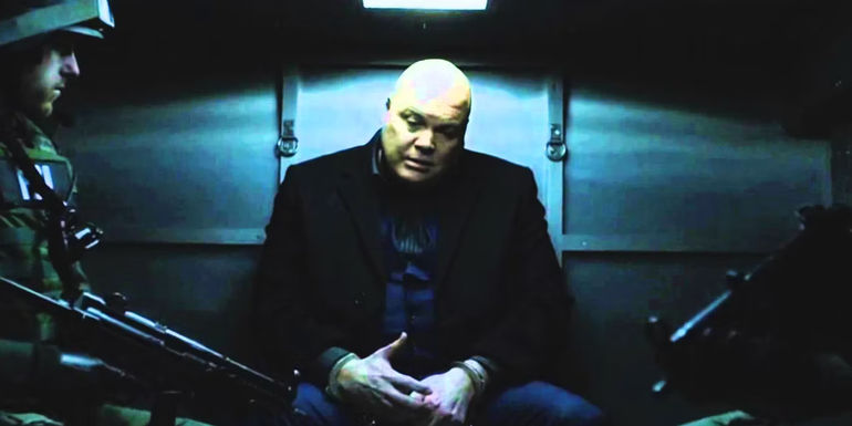 Kingpin in captivity in Daredevil season 1 finale