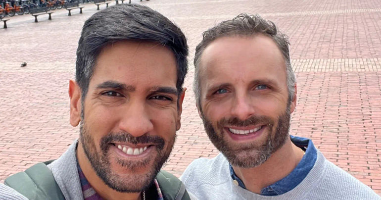 Amrit Kapai and Nicolas Kouchoukos Begin Their Exciting Surrogacy Journey