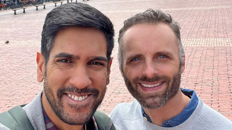 Amrit Kapai and Nicolas Kouchoukos Begin Their Exciting Surrogacy Journey