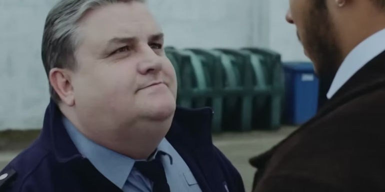 Simon Delaney as Sgt Aidan Massey in the woman in the wall